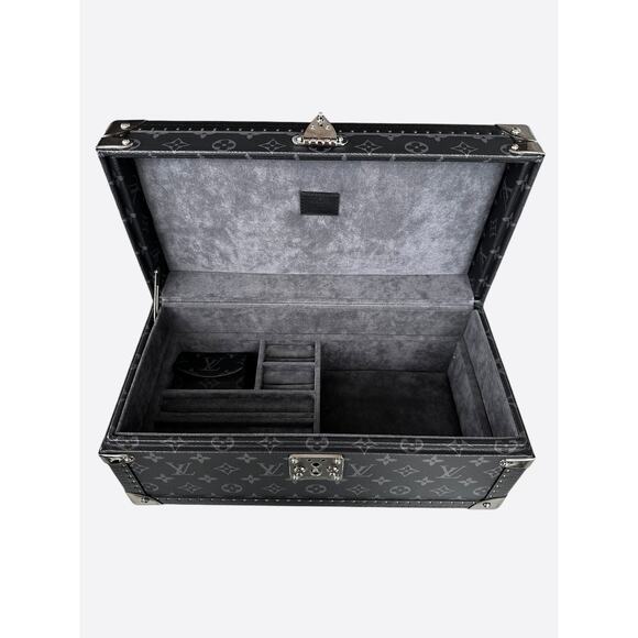 Louis Vuitton Custom Painted Monogram Eclipse Coffret Accessories Trunk - Picture 4 of 9